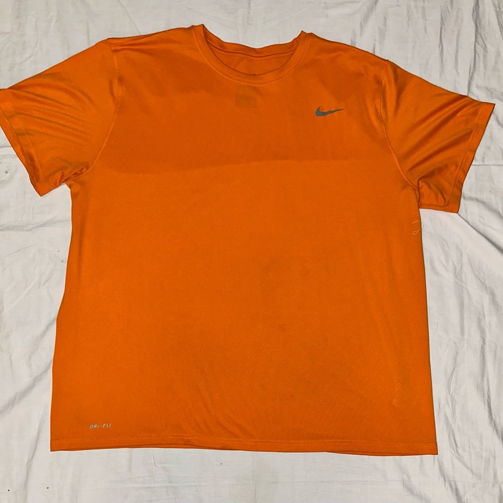 Nike Men’s Dri-Fit Tee Orange 3XL
